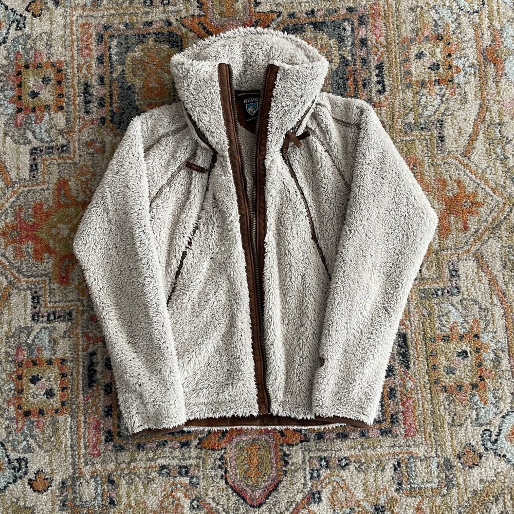 Kuhl Sherpa Fleece with Brown Highlights